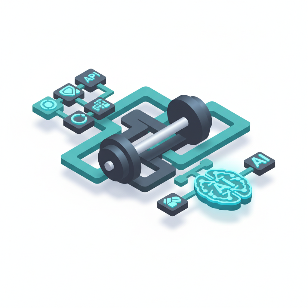 Code snippet showing MCP server architecture